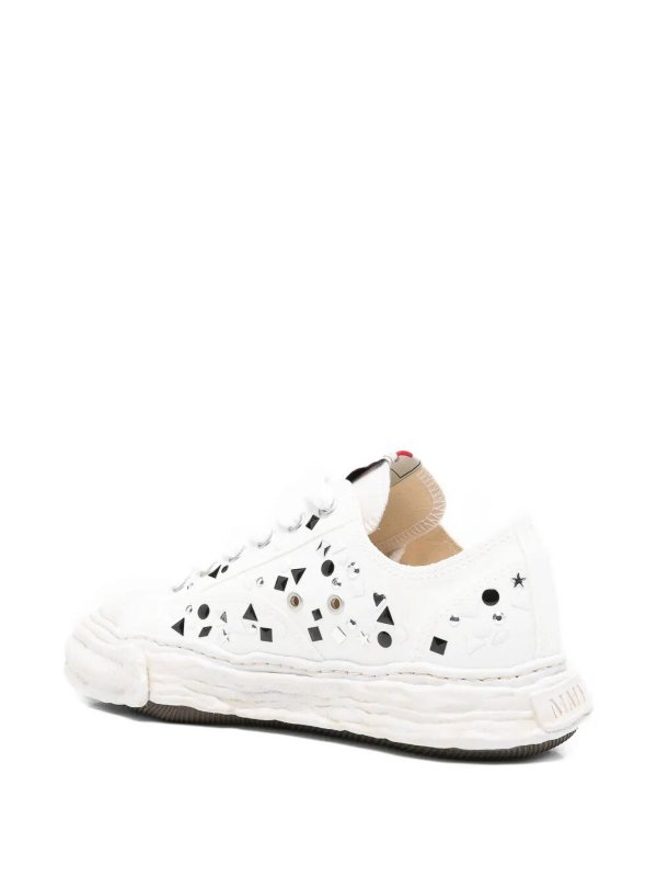 The Best Shops MAISON MIHARA YASUHIRO: Chaussures de sport - Baskets - Blanc