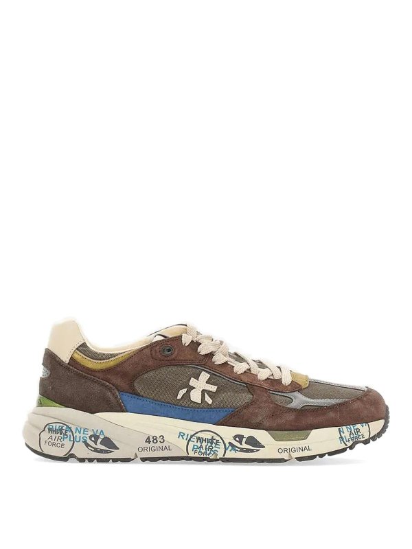 PREMIATA: Chaussures de sport - Baskets - Noir
