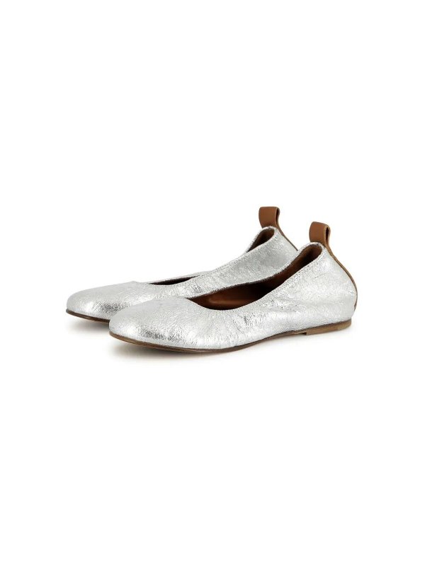 The Best Shops LANVIN: Ballerinas - Ballerinas - Metallic