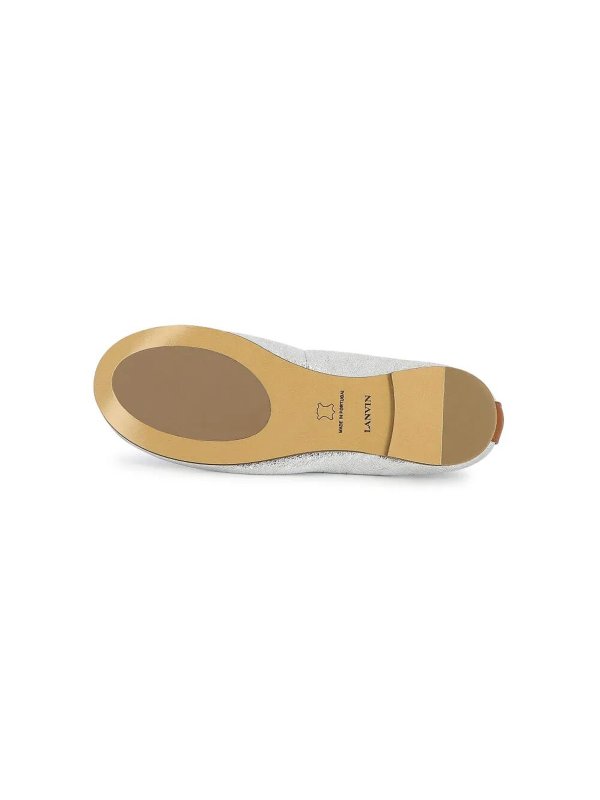 Ballerinas - Metallic shop online: LANVIN