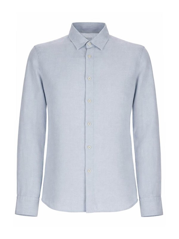 120% LINO: Hemden - Hemd - Blau