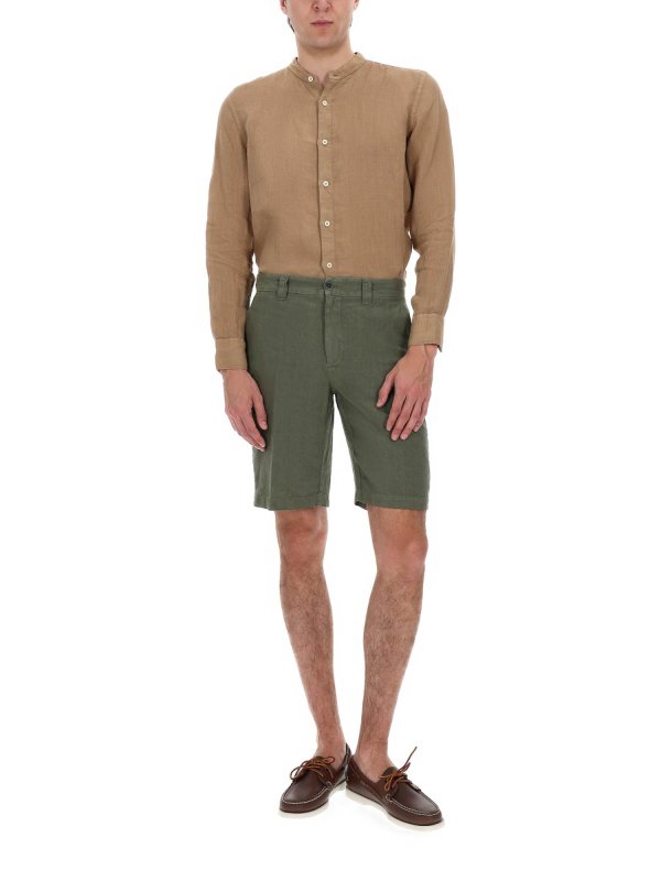 120% LINO: トラウザーショーツ online - ショートパンツ - 緑