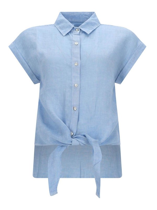 120% LINO: camicie - Camicia Con Nodo
