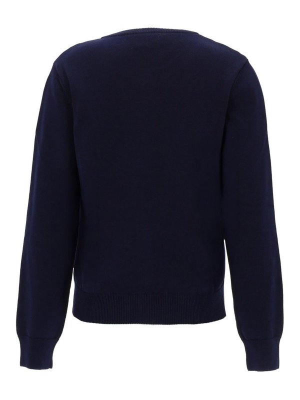 A.P.C.: Pull col rond online - Pull Col Rond - Bleu