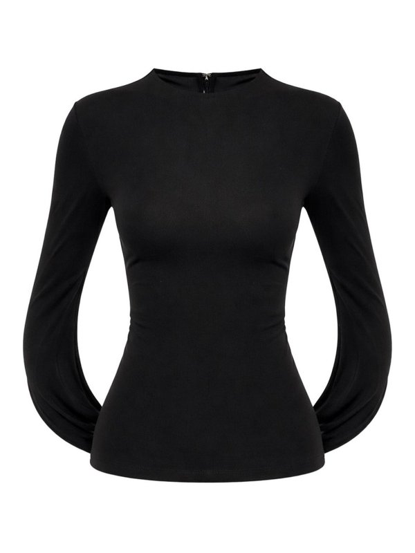 ALEXANDER WANG: Tops y camisetas sin mangas - Top - Negro