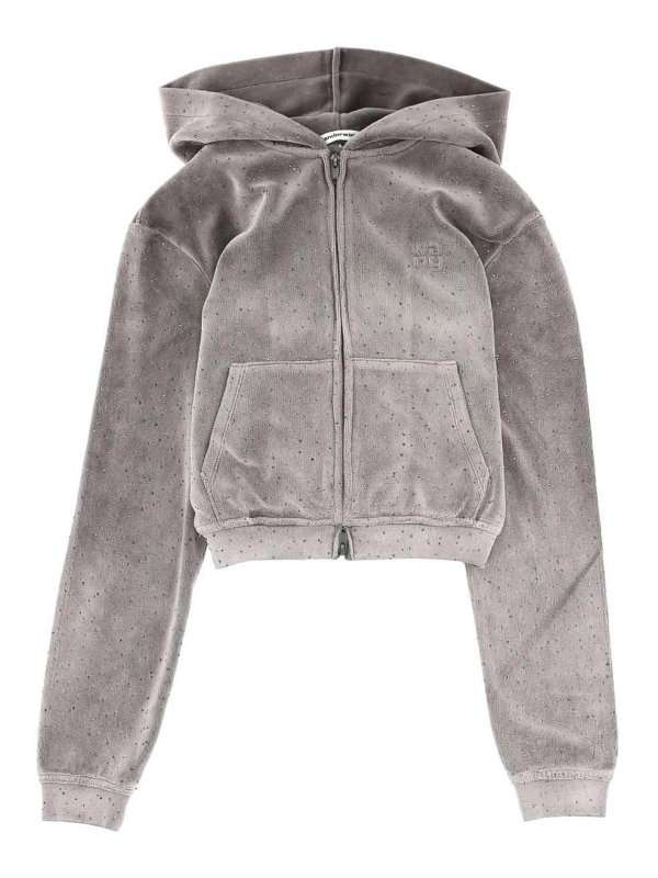 T BY ALEXANDER WANG: スウェット＆セーター - スウェットシャツ/セーター - グレー