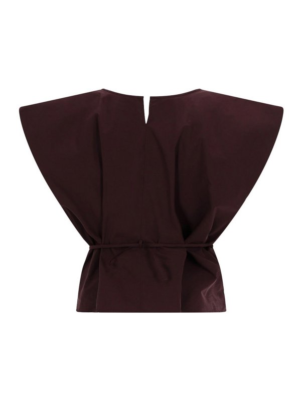 ALYSI: Tops y camisetas sin mangas online - Top - Marrón