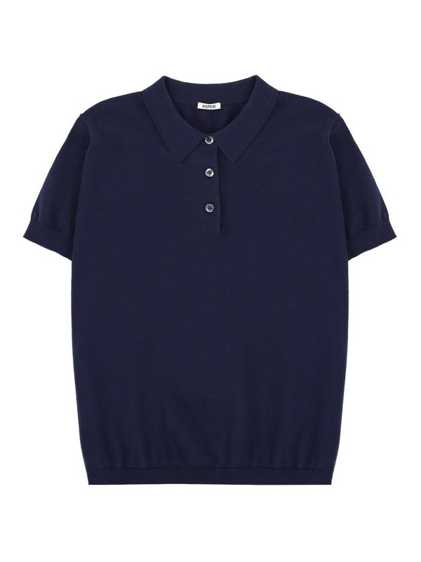 ASPESI: Chemises - Chemise - Bleu