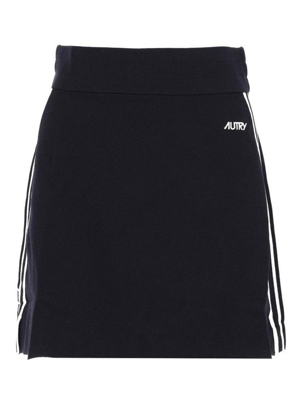 AUTRY: Minifaldas - Minifalda - Azul