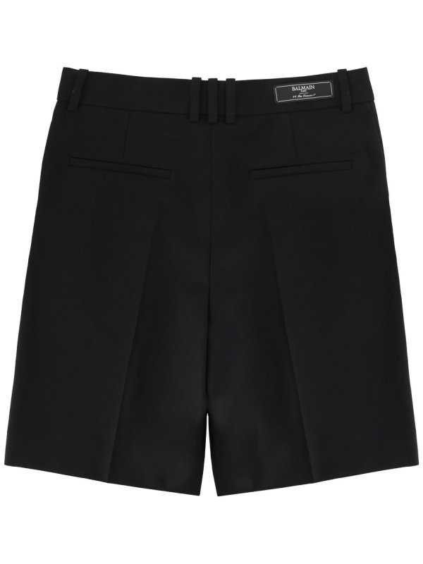 The Best Shops Balmain: Hosen Shorts - Shorts - Schwarz