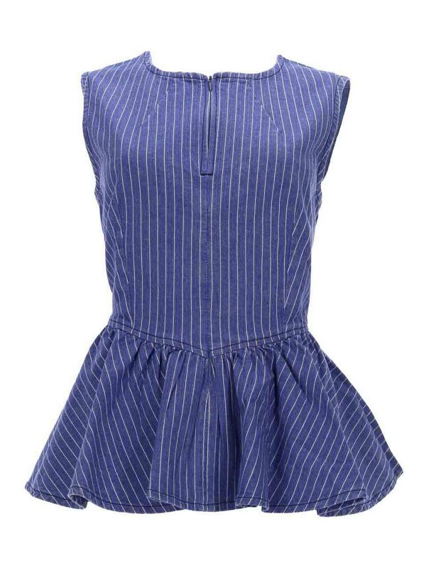 BAUM UND PFERDGARTEN: Tops und Tank Tops - Top - Blau