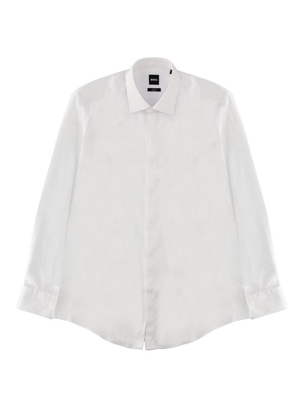 Hugo Boss: Hemden - Hemd - Weiß