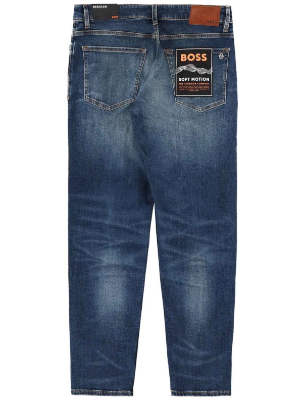 Hugo Boss: ストレートジーンズ online - ストレートジーンズ - ブルー