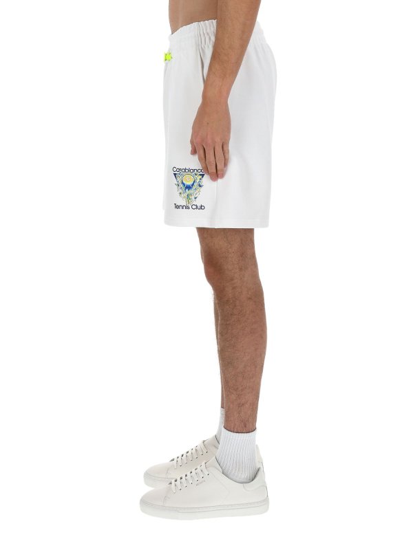 ショートパンツ - 白 shop online: CASABLANCA