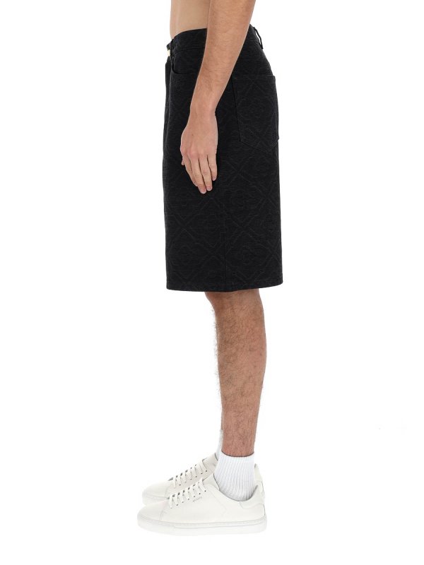 ショートパンツ - 黒 shop online: CASABLANCA