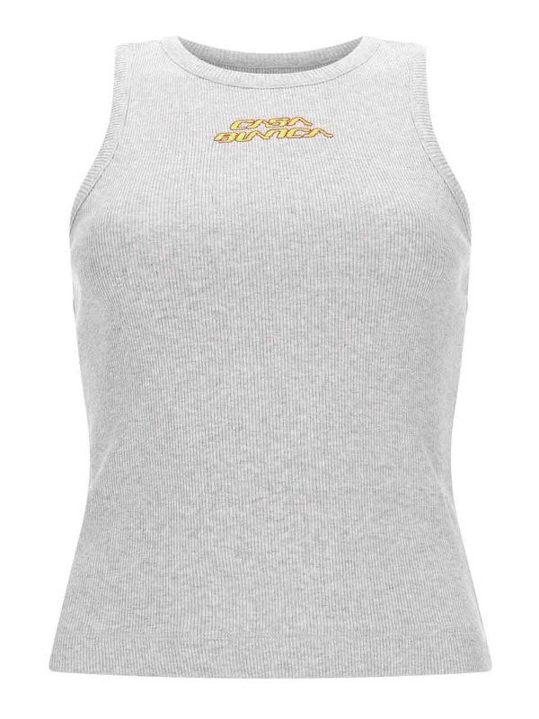 CASABLANCA: Tops und Tank Tops - Top - Grau