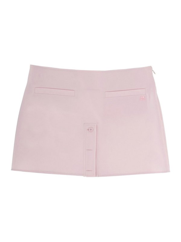 Courreges: ミニスカート - ミニスカート - ヌードカラー