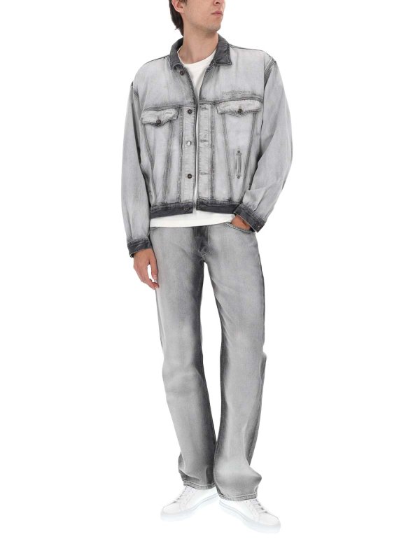 DIESEL: ベルボトムジーンズ online - フレアジーンズ - グレー