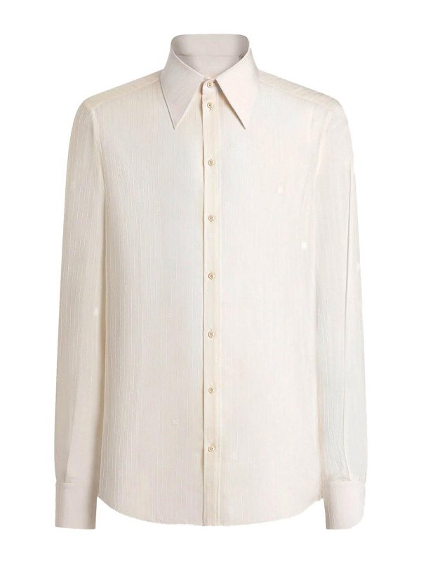 DOLCE & GABBANA: Hemden - Hemd - Weiß