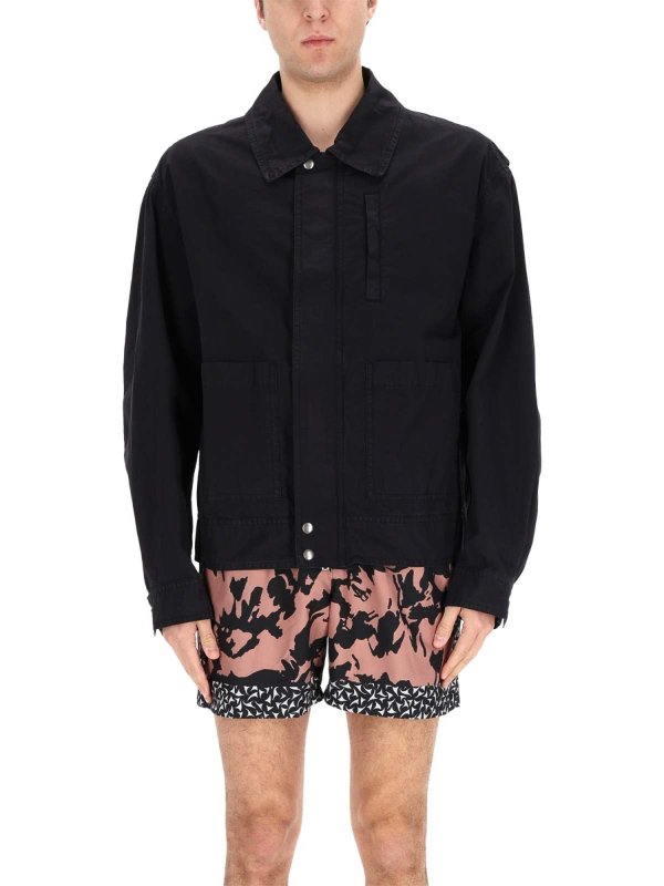 カジュアルジャケット - 黒 shop online: DRIES VAN NOTEN