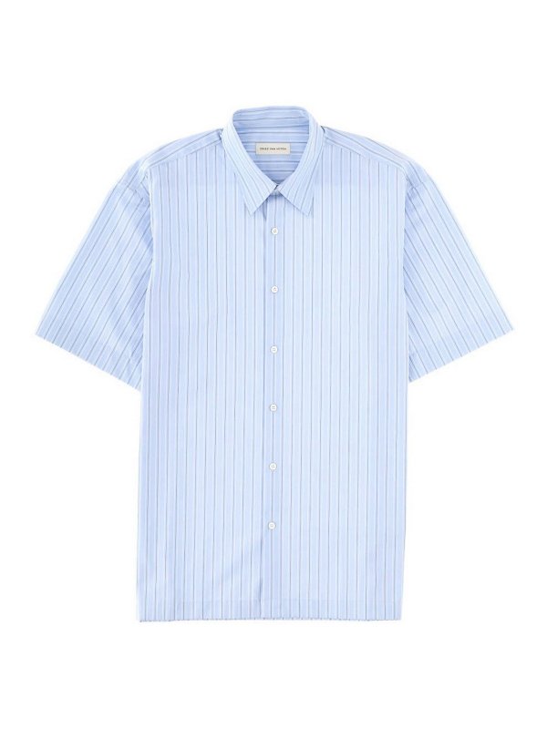 DRIES VAN NOTEN: Hemden - Hemd - Hellblau