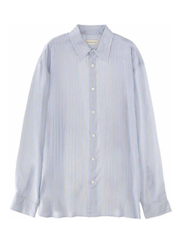 DRIES VAN NOTEN: シャツ - シャツ - ライトブルー