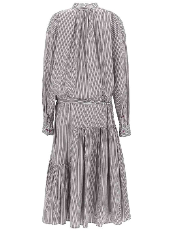 The Best Shops DRIES VAN NOTEN: Maxi robe - Maxi Robe - Multicolore
