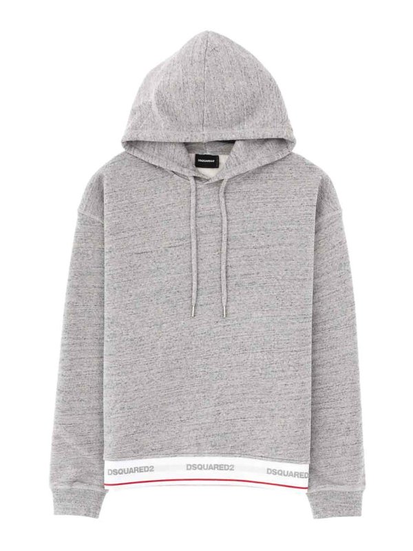 DSQUARED2: Sweatshirts und Pullover - Sweatshirt - Grau