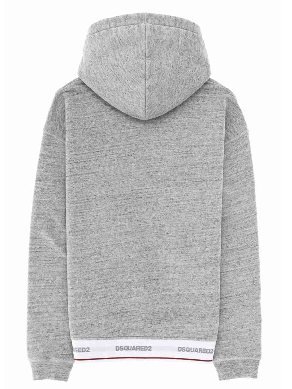 The Best Shops DSQUARED2: Sweatshirts und Pullover - Sweatshirt - Grau