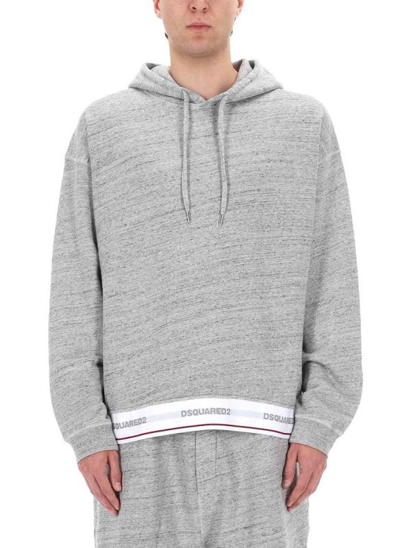 Sweatshirt - Grau shop online: DSQUARED2