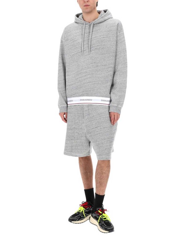 DSQUARED2: Trousers Shorts online - Shorts With Logo