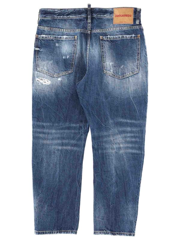 The Best Shops DSQUARED2: Schlagjeans - Schlagjeans - Blau