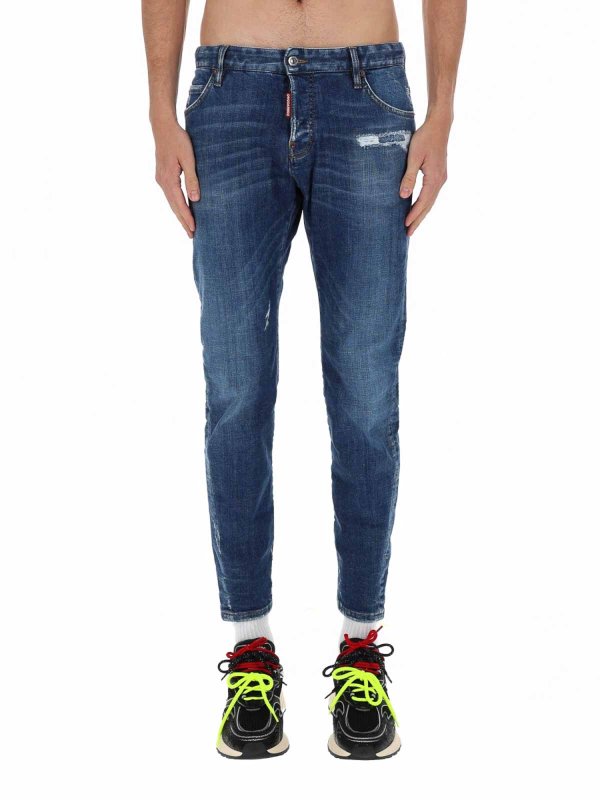 The Best Shops DSQUARED2: ストレートジーンズ - ブルー