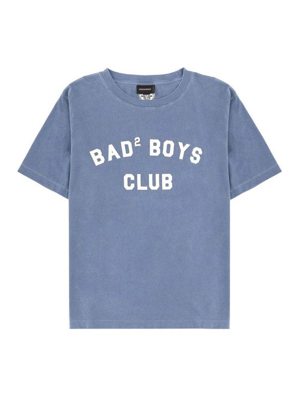 DSQUARED2: Camisetas - Camiseta - Azul