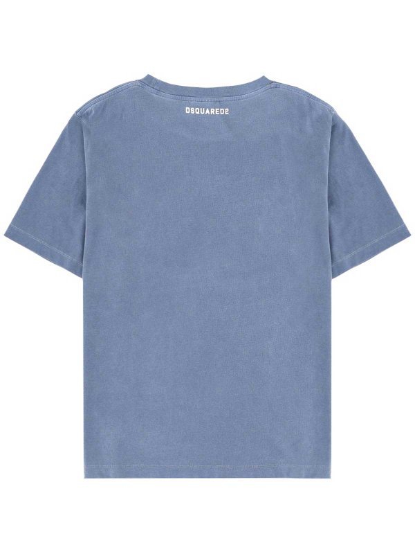 DSQUARED2: Camisetas online - Camiseta - Azul