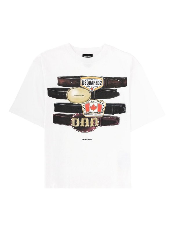 DSQUARED2: Camisetas - Camiseta - Blanco