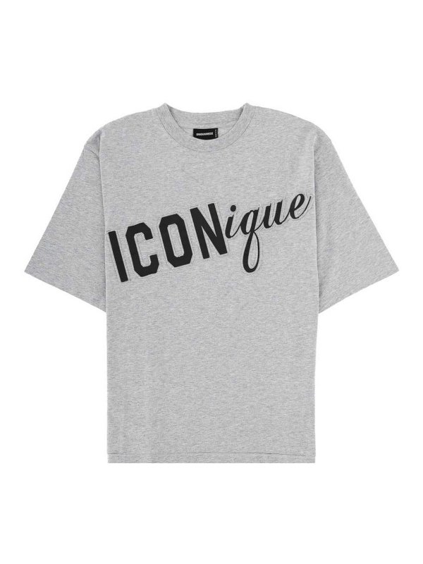 DSQUARED2: Camisetas - Camiseta - Gris