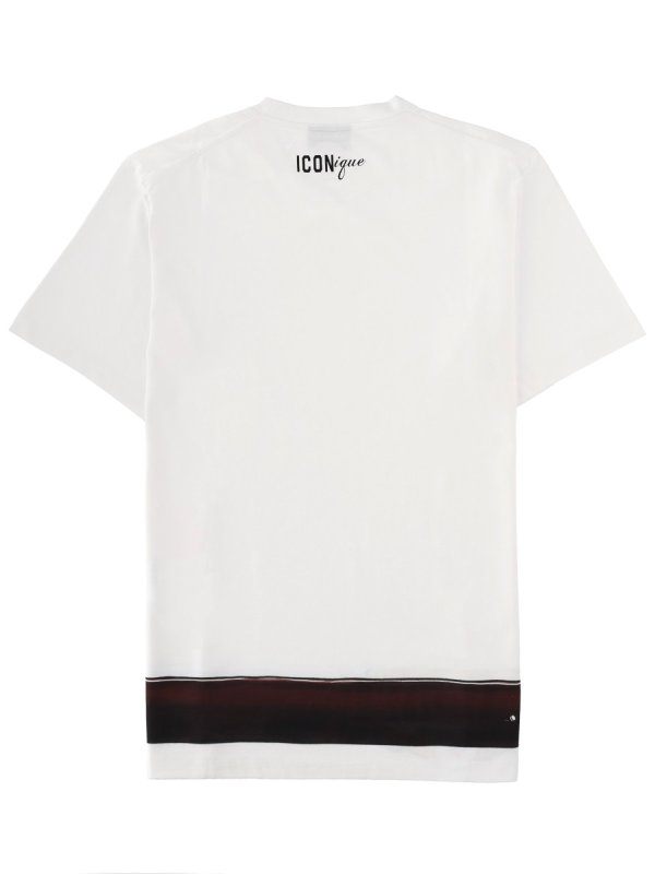DSQUARED2: T-shirts online - T-Shirt - Weiß