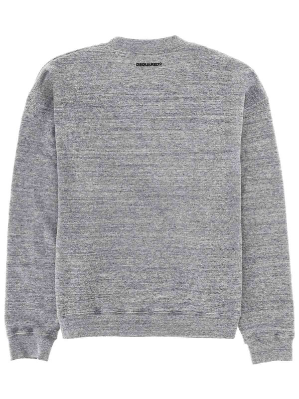 DSQUARED2: Sweatshirts & Pulls online - Sweat-Shirts - Gris