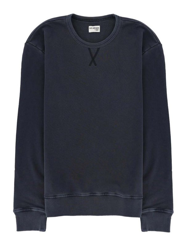 FAY: Sudaderas y suéteres - Sudadera - Azul