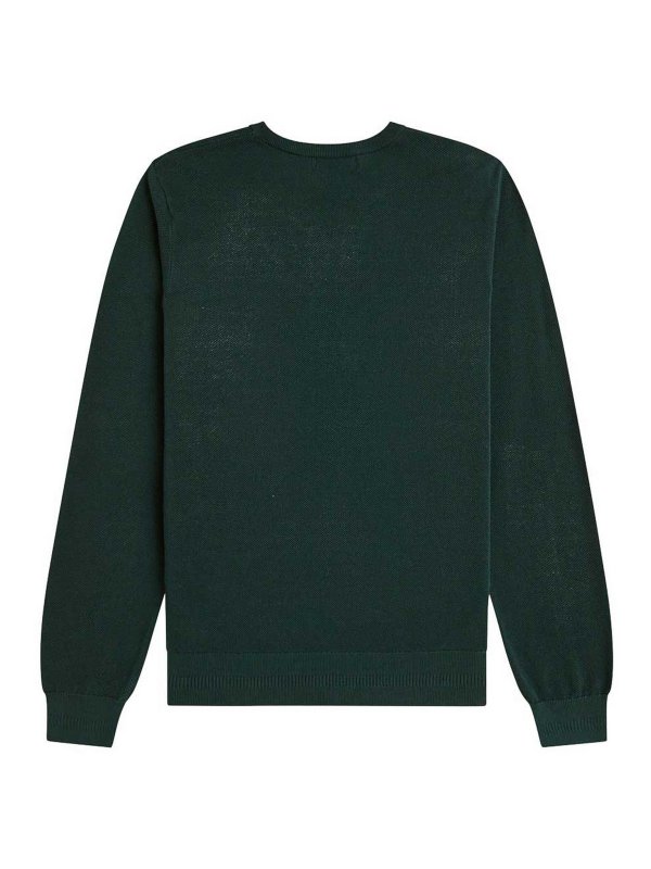 The Best Shops FRED PERRY: Pull col rond - Pull Col Rond - Vert