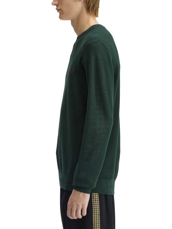 FRED PERRY buy online Pull Col Rond - Vert