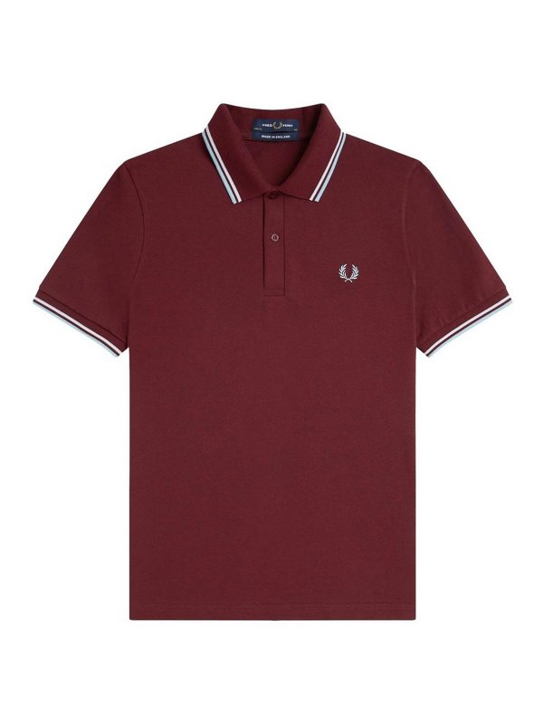 FRED PERRY: Hemden - Hemd - Rot