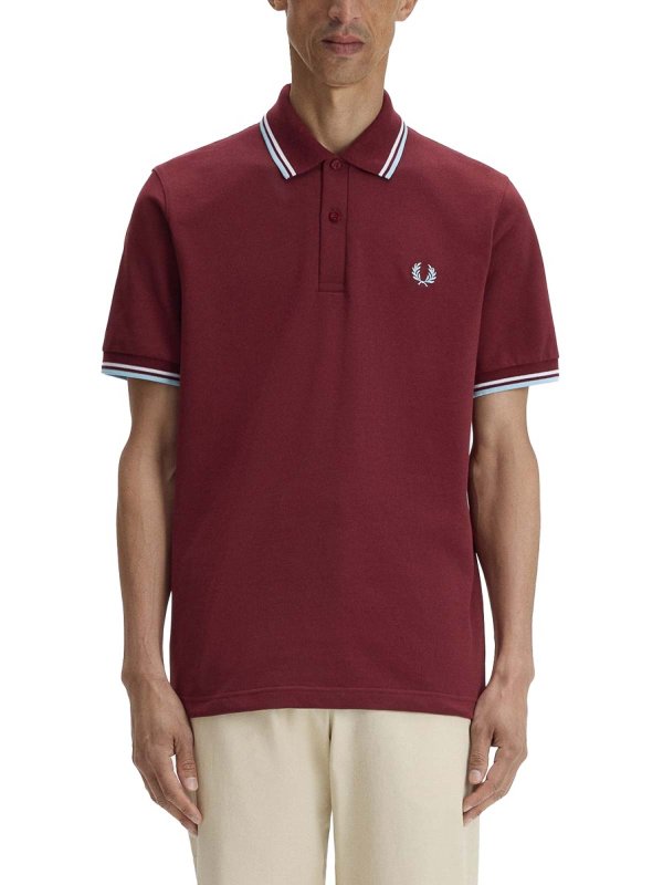 Hemd - Rot shop online: FRED PERRY