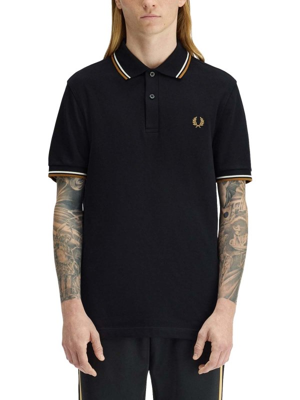 Polo With Logo shop online: FRED PERRY