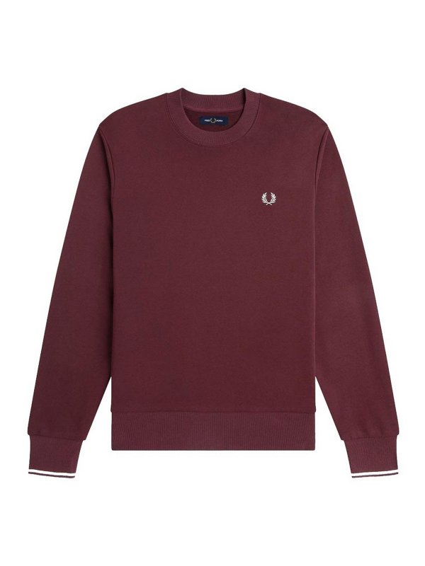 FRED PERRY: スウェット＆セーター - スウェットシャツ/セーター - ダークレッド