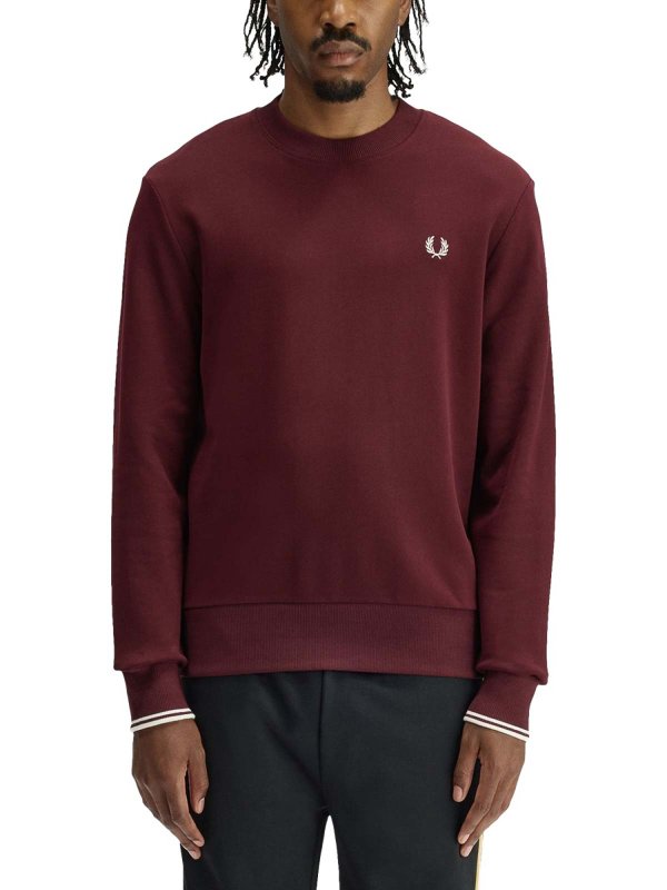 FRED PERRY: スウェット＆セーター online - スウェットシャツ/セーター - ダークレッド