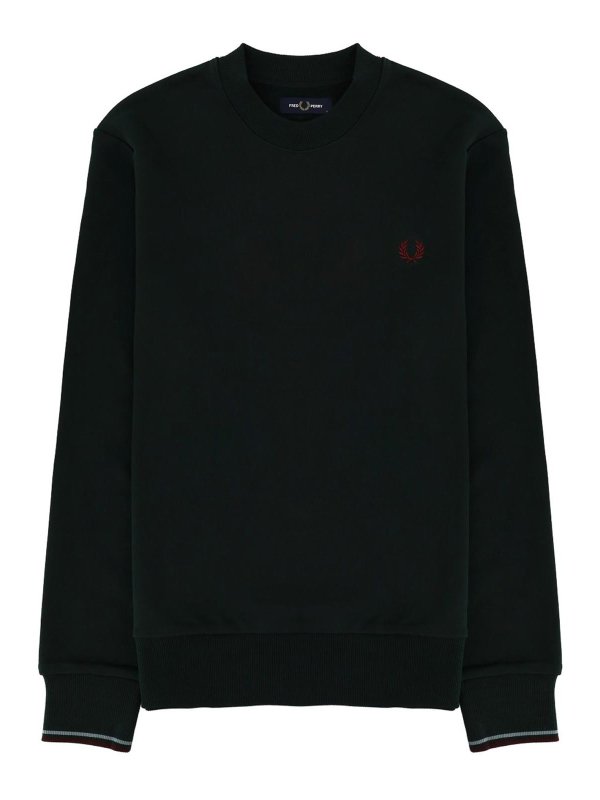 FRED PERRY: Sweatshirts und Pullover - Sweatshirt - Grün