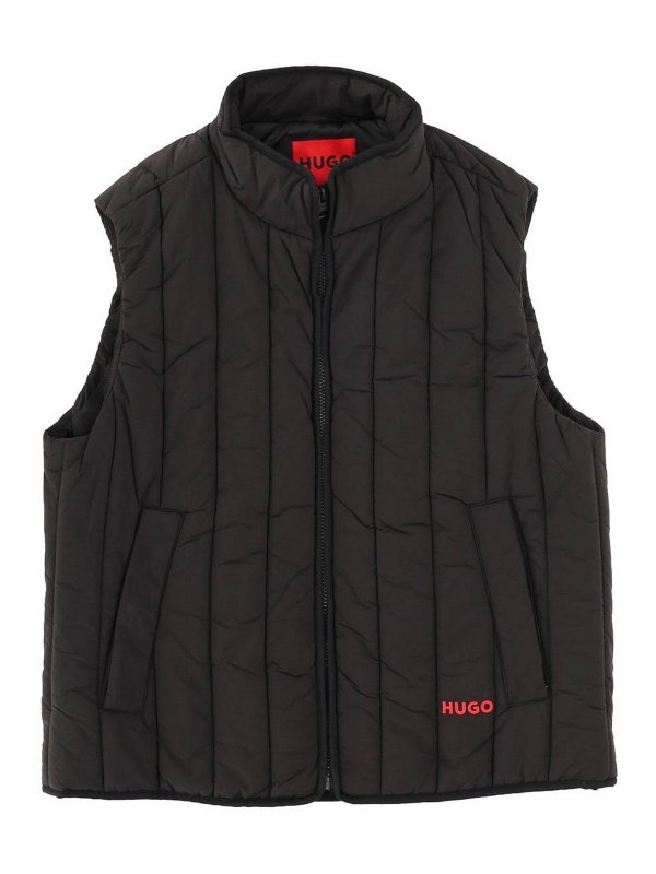 Hugo Boss: Chalecos - Chaleco - Negro