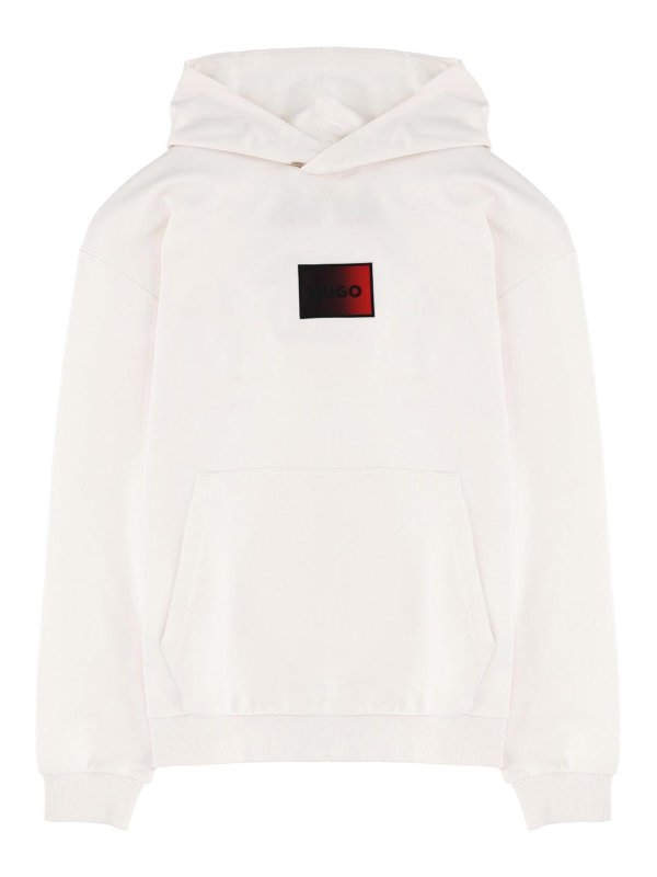 Hugo Boss: Sweatshirts & Sweaters - Sweatshirt With Logo Patch